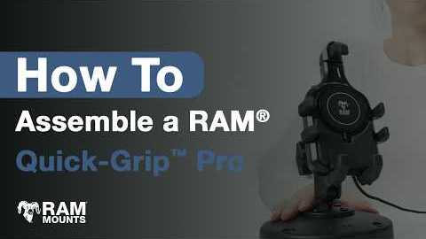 How To Assemble A Ram Quick Grip Pro